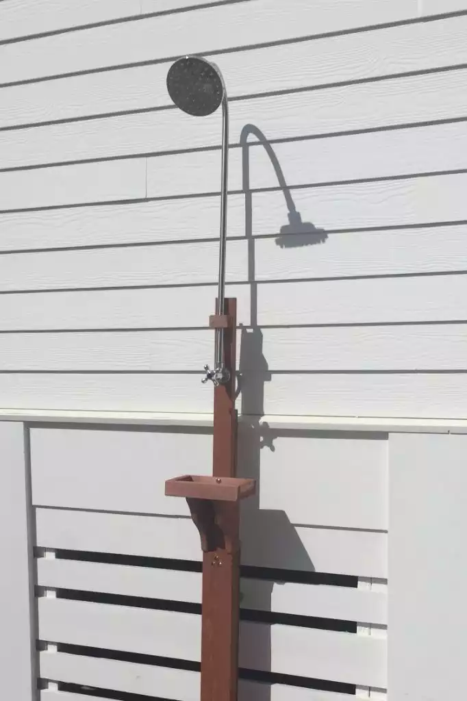 Outdoor shower — a 30A essential