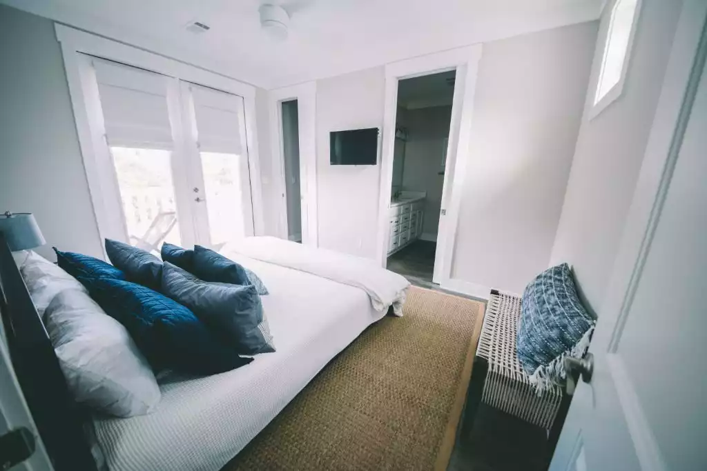 Second floor master with reading nook
