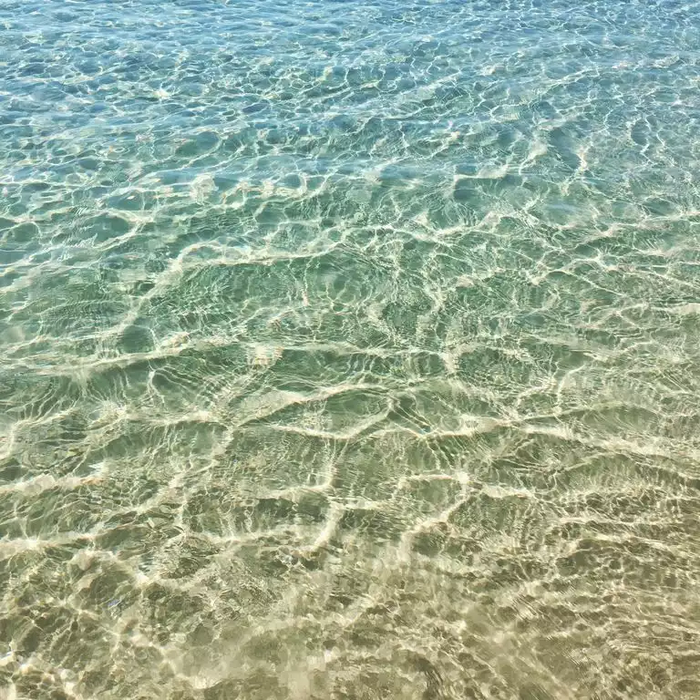 Crystal-clear Gulf waters
